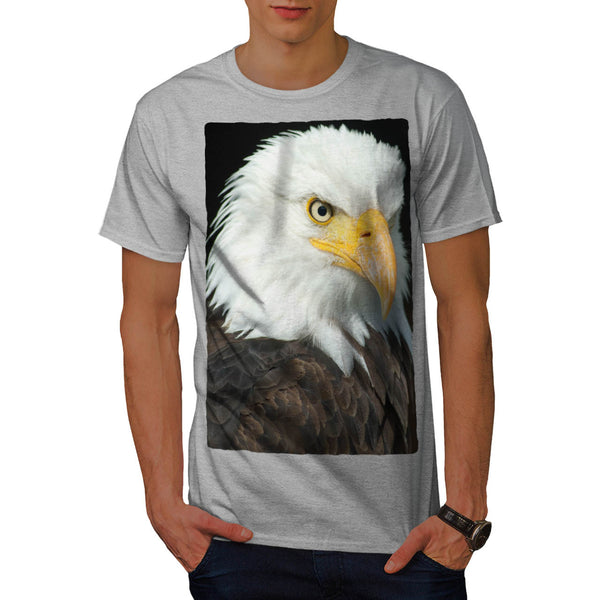 Eagle Head Look Front Mens T-Shirt