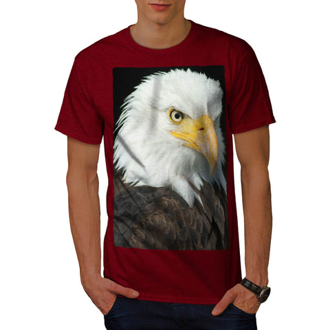 Eagle Head Look Front Mens T-Shirt