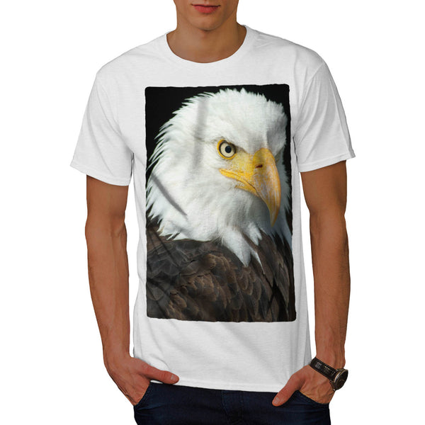 Eagle Head Look Front Mens T-Shirt