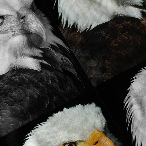 Eagle Head Look Front Mens T-Shirt