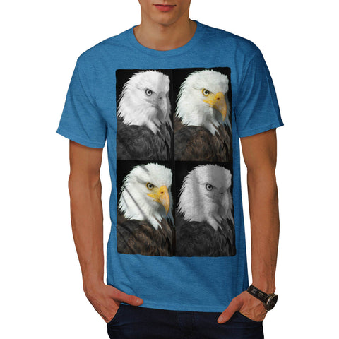 Eagle Head Look Front Mens T-Shirt