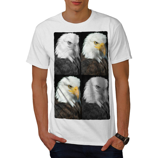 Eagle Head Look Front Mens T-Shirt