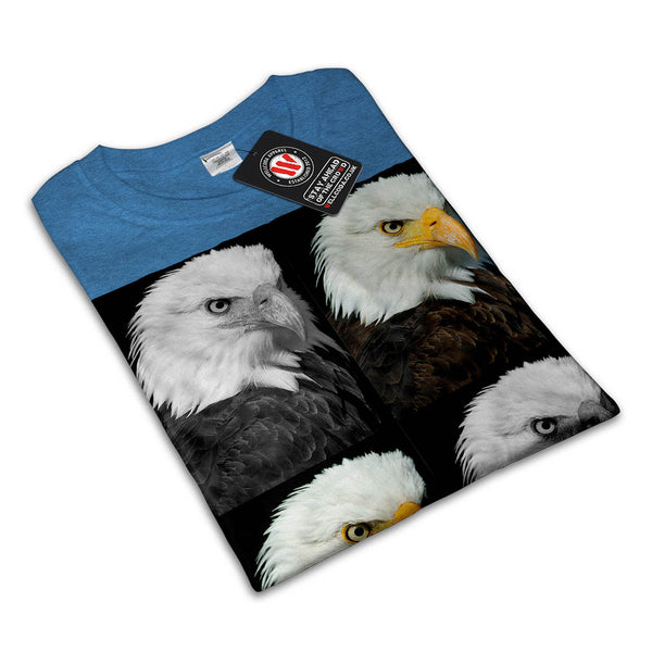 Eagle Head Look Front Mens T-Shirt