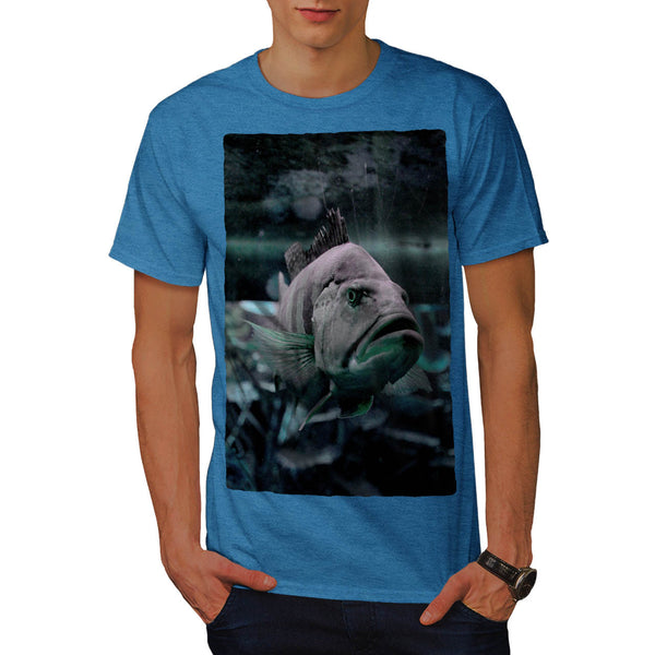 Deep Water Fish Swim Mens T-Shirt