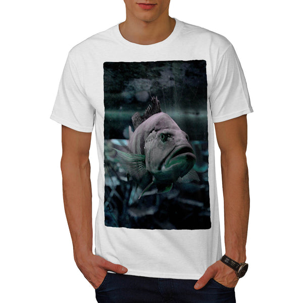 Deep Water Fish Swim Mens T-Shirt