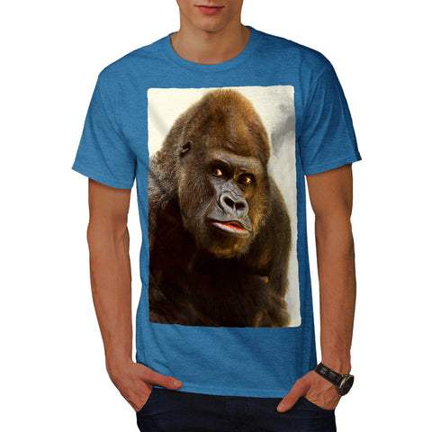 Wacky Gorilla Face Mens T-Shirt