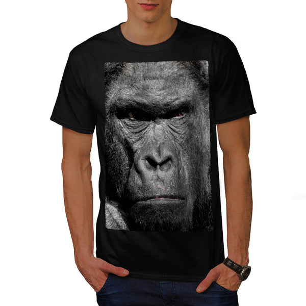 Mean Gorilla Monkey Mens T-Shirt