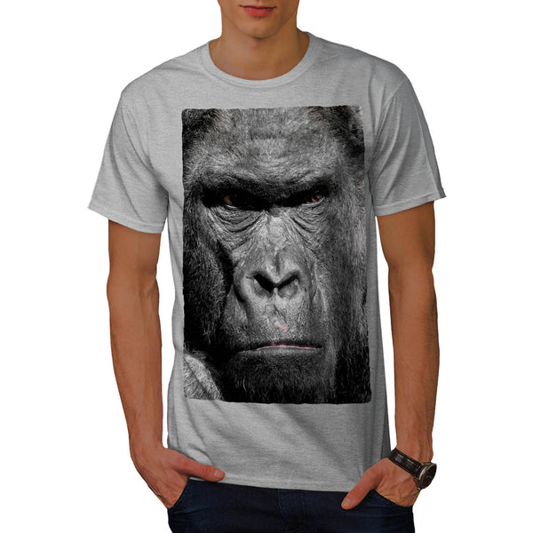 Mean Gorilla Monkey Mens T-Shirt