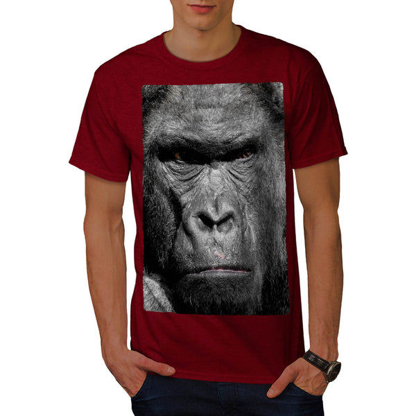 Mean Gorilla Monkey Mens T-Shirt