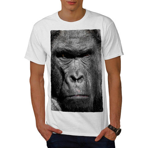 Mean Gorilla Monkey Mens T-Shirt