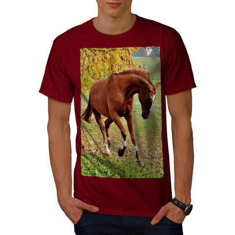 Majestic Horse Mens T-Shirt