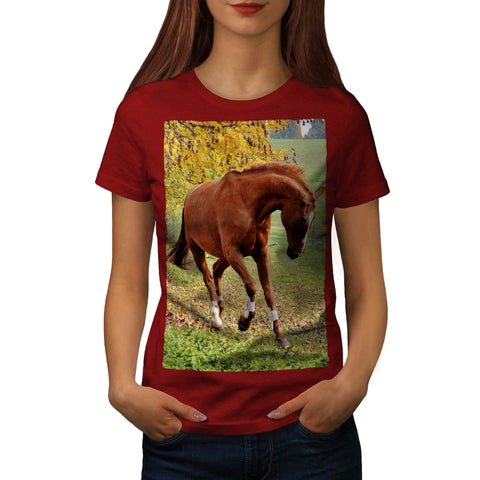 Majestic Horse Womens T-Shirt
