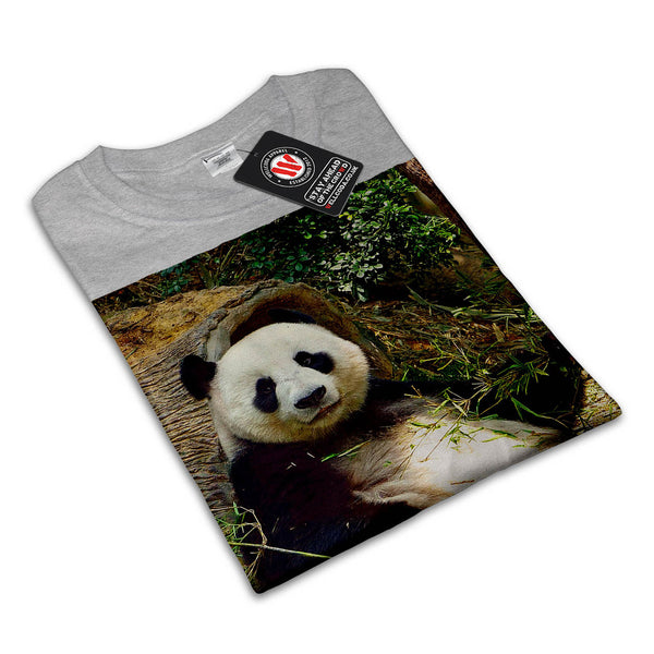 Bear Panda Chill Mens T-Shirt