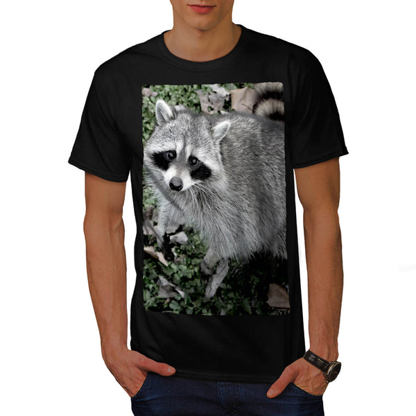 Sneaky Racoon Mens T-Shirt
