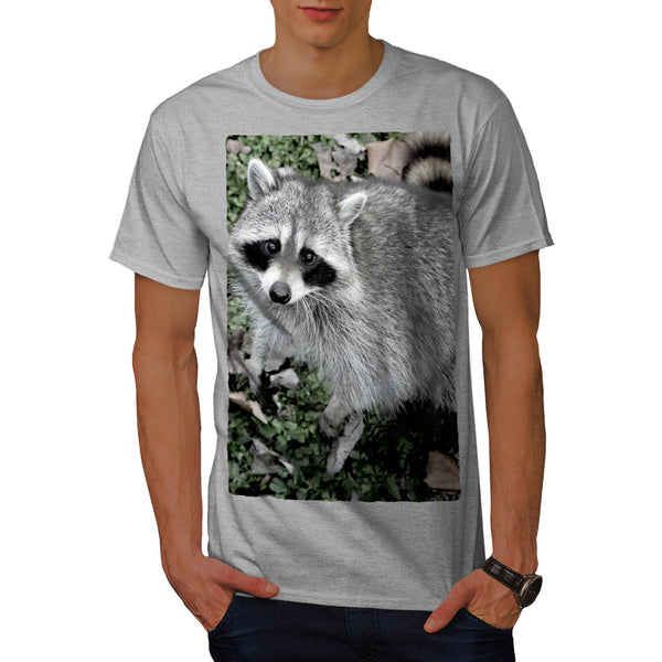 Sneaky Racoon Mens T-Shirt