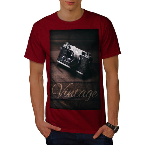 Vintage Foto Camera Mens T-Shirt
