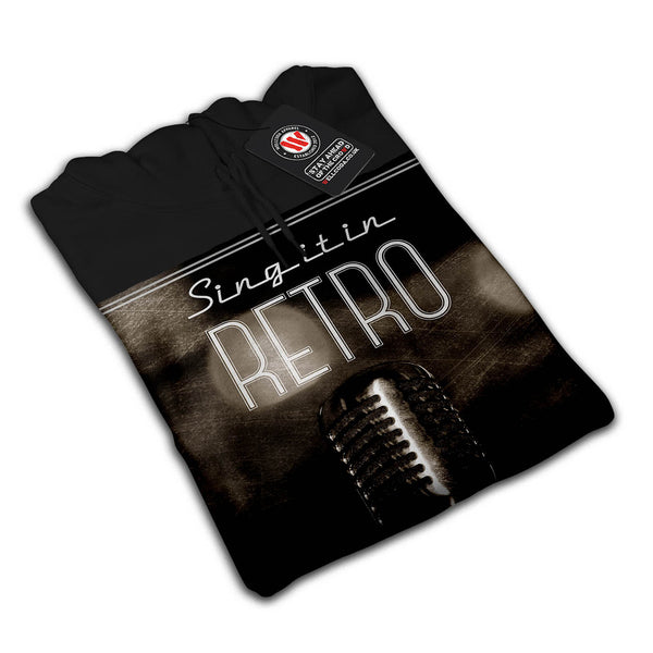 Retro Slogan Mens Hoodie