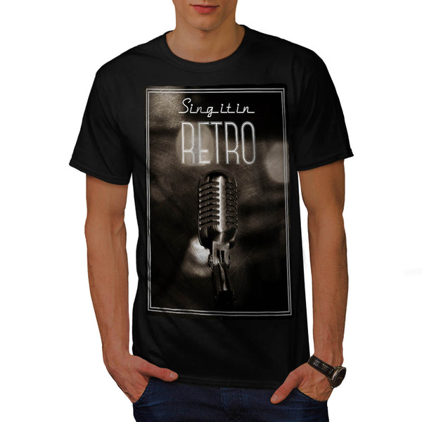 Retro Slogan Mens T-Shirt