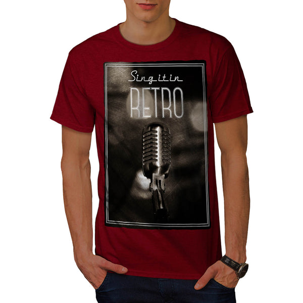 Retro Slogan Mens T-Shirt