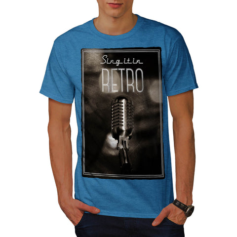 Retro Slogan Mens T-Shirt
