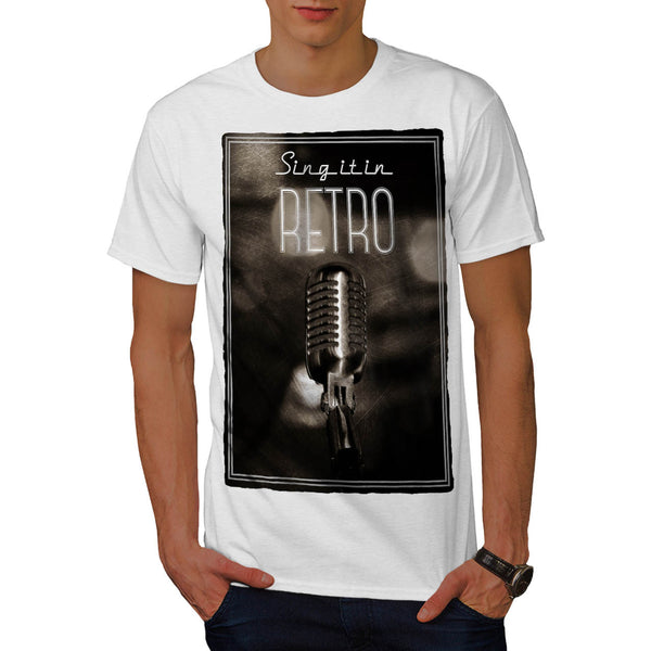 Retro Slogan Mens T-Shirt