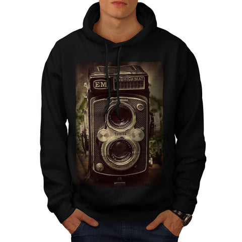 Old Foto Camera Mens Hoodie