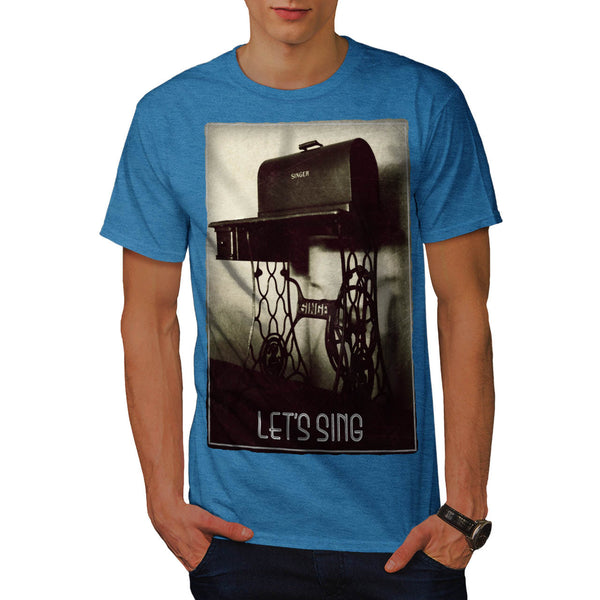 Singer Sewing Machine Mens T-Shirt
