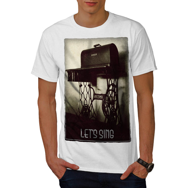 Singer Sewing Machine Mens T-Shirt