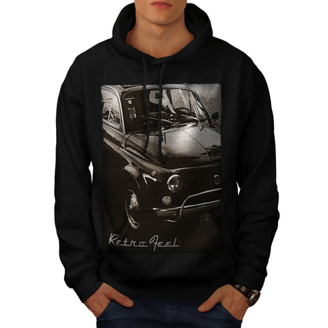 Retro Feel Mens Hoodie