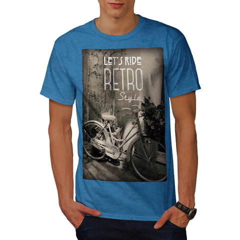 Retro Bike Foto Mens T-Shirt