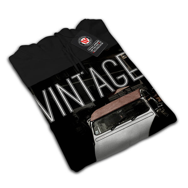 Old Retro Car Mens Hoodie