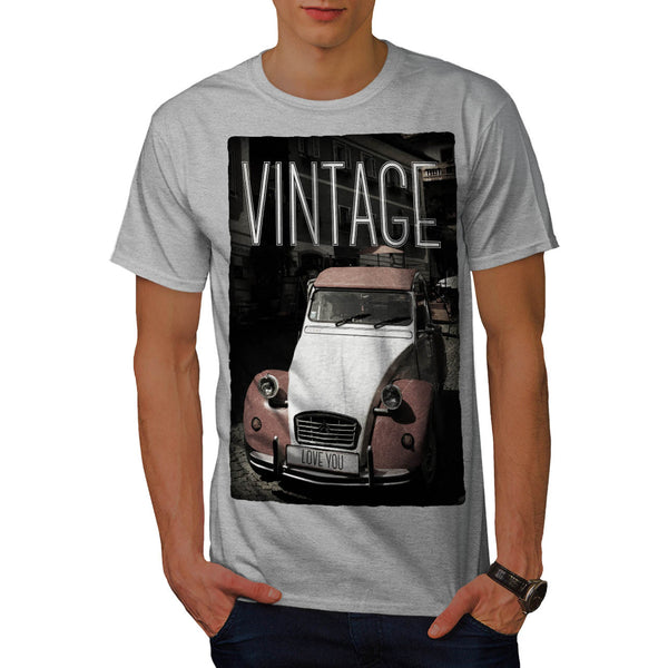 Old Retro Car Mens T-Shirt