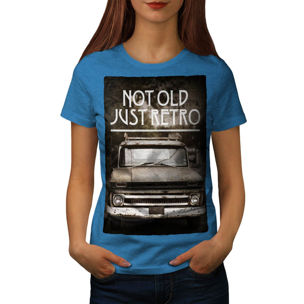 Vintage Old Car Womens T-Shirt