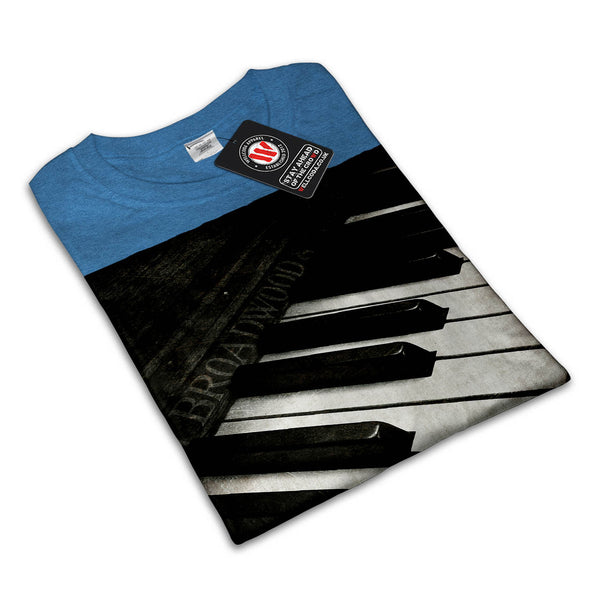 Vintage Old Piano Mens T-Shirt