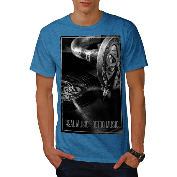 Vinyl Music Player Mens T-Shirt