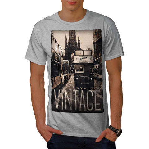 Old Vintage Bus Mens T-Shirt