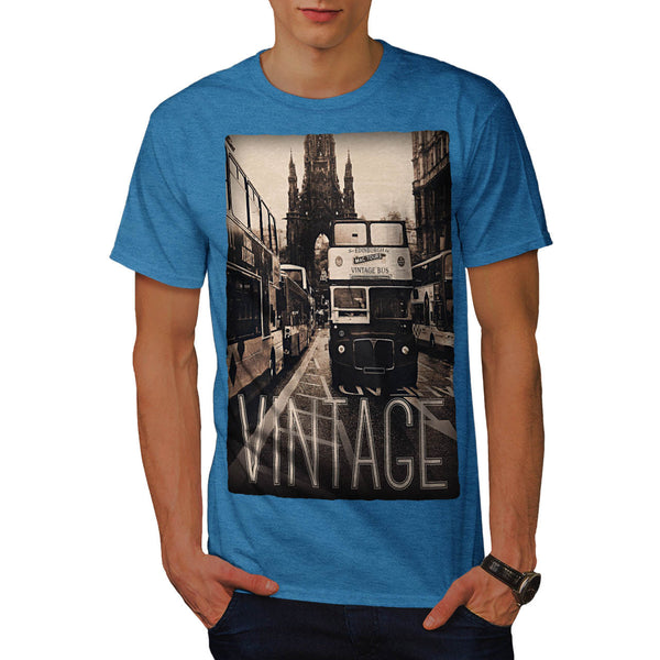 Old Vintage Bus Mens T-Shirt