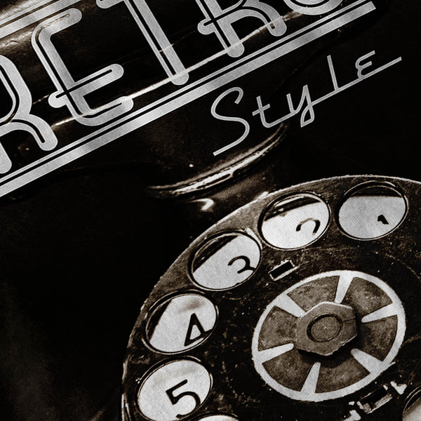 Retro Style Phone Mens T-Shirt