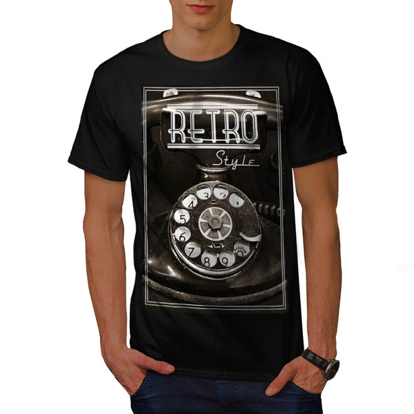 Retro Style Phone Mens T-Shirt