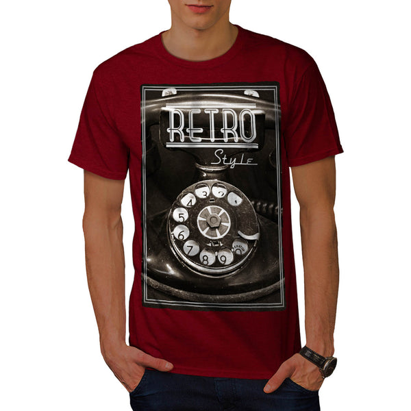 Retro Style Phone Mens T-Shirt