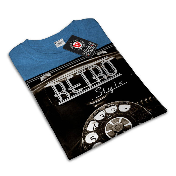 Retro Style Phone Womens T-Shirt