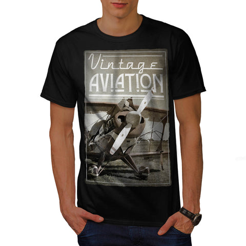 Vintage Aviation Mens T-Shirt