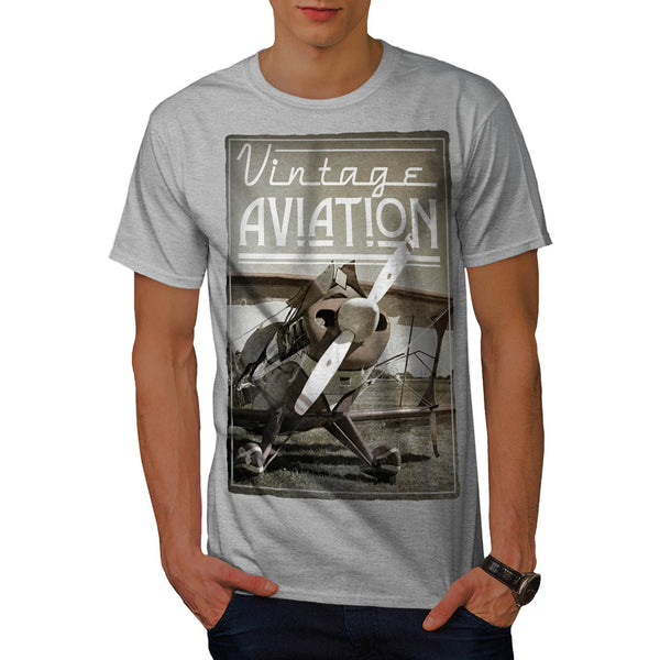 Vintage Aviation Mens T-Shirt