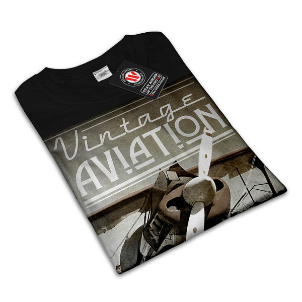 Vintage Aviation Womens T-Shirt