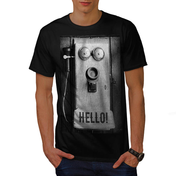 Retro Phone Mens T-Shirt