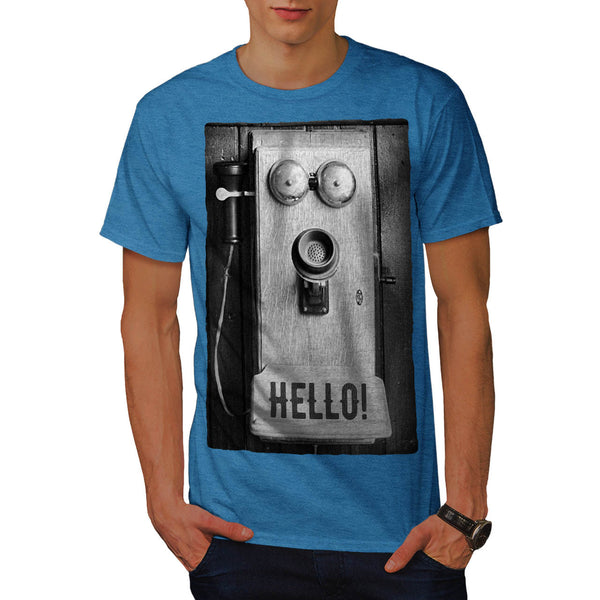 Retro Phone Mens T-Shirt
