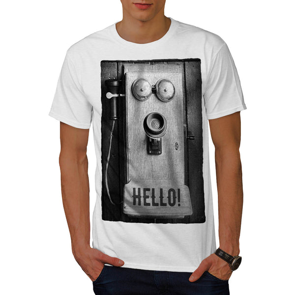 Retro Phone Mens T-Shirt
