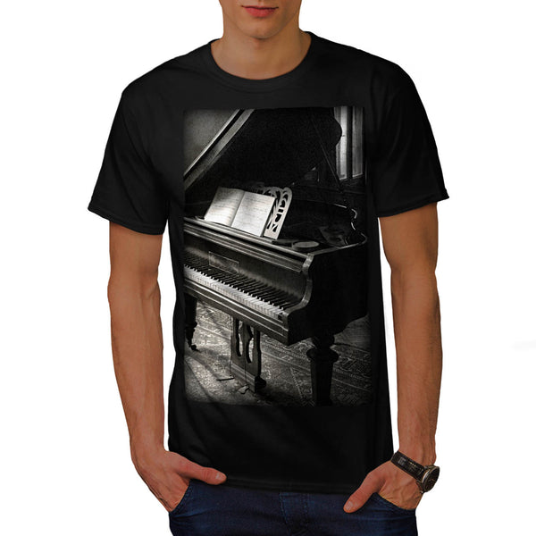 Vintage Piano Mens T-Shirt