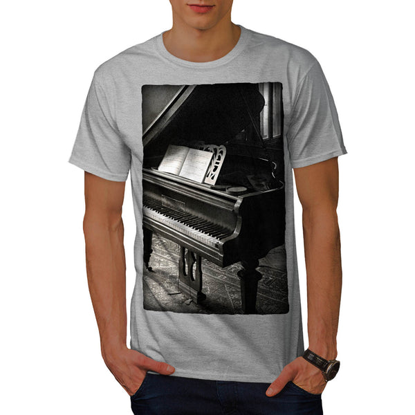 Vintage Piano Mens T-Shirt