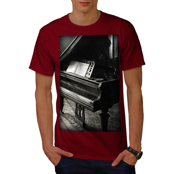 Vintage Piano Mens T-Shirt